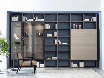 FOKUS 22 - Storage wall / bookcase by Sudbrock Möbelhandwerk - view 2